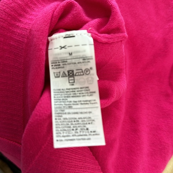 🆕 Gap Factory Button Up Cardigan - Pink - Women’s size medium - Picture 5 of 5